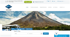 Desktop Screenshot of graylinecostarica.com